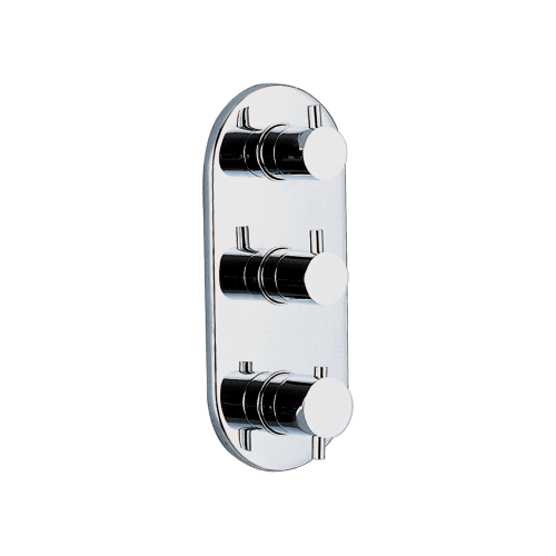 Unterputzmodul CAE 370 Hebel, 4-weg, thermostatisch