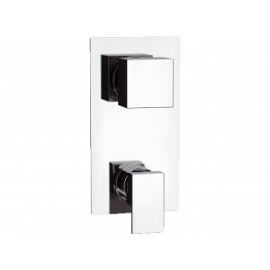 Unterputzmodul Fünfweg | hebel | Chrom Glanz | Q-DESIGN