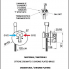 Unterputz-Armatur mit WC-Handbrause, eckig | Thermo | gebürstetes Kupfer