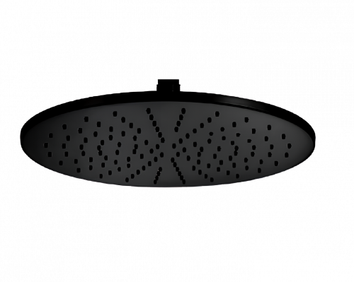 Duschkopf Jazz | aufhängbar | Ø 300 mm | ringförmig | schwarz matt