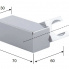 Handbrausegriff SQ | einstellbar | alles Metall | gebürstetem Nickel Glanz