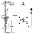 Dusch Set Circulo, Unterputz, Hebel, mit Handbrause und Massagedüsen