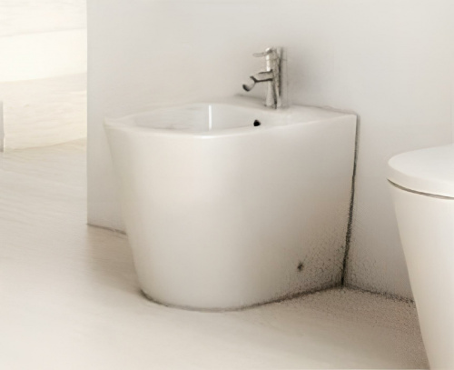 Stand-Bidet Inspira Round 370 x 560 x 435 - weiß