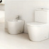 Stand-Bidet Inspira Round 370 x 560 x 435 - weiß