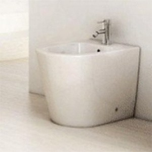 Stand-Bidet Inspira Round 370 x 560 x 435 - weiß