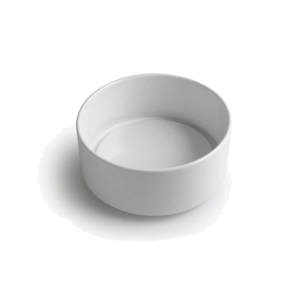 Waschtisch ADAGIO 15 | 400 x 400 x 185 | aufsatz | ringförmig | Weiß Glanz