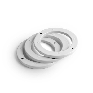 Kreis | Ø400 x 30 | 3 Stück | Weißer Glanz