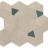 Mosaik Boost Pro Cream Hex Blue | creme | 250x285 mm | matt