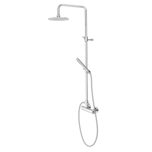Dusch Set | Aufputz hebel | mit Kopf Ø200 | chrom | 5TH AVENUE
