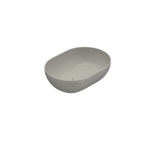 Arbeitsplatte Waschbecken T-EDGE | 500x360x160 | Achat matt