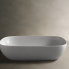 Waschbecken T-EDGE | 600x380x160 | Hellgrau matt