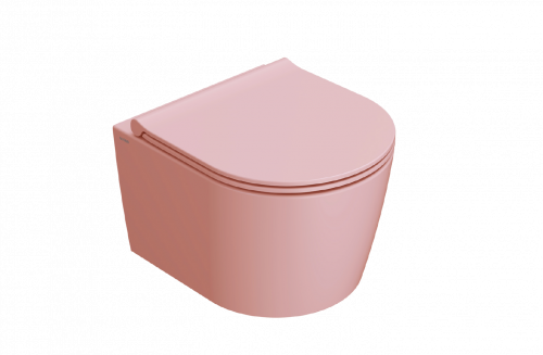 WC Forty3 | 430x360x330 mm | hängend | Rosa matt