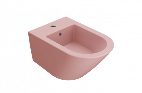 Bidet-hängend Forty3 | 570x360x290 mm | Rosa matt