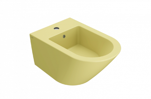 Bidet-hängend Forty3 | 570x360x290 mm | Senfgelb matt