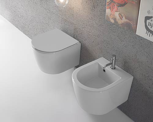 Bidet Forty3 | závěsný | bílý | 360 x 430