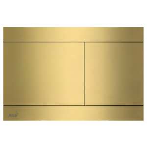 Betätigungsplatte von WC-Modul Flat Fun, Brass