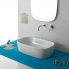 Waschbecken GENESIS | an Bord | 550 x 370 x 150 mm | Portoro Nero matt