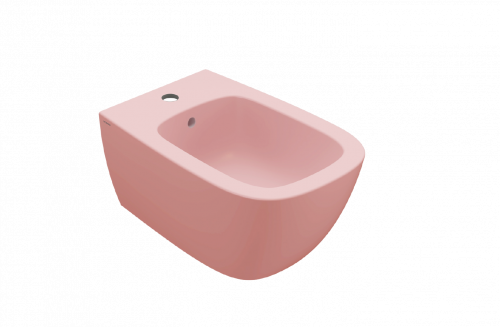 Bidet-hängend Genesis | 550x360x270 mm | Rosa matt