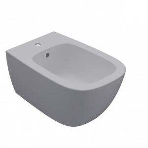 Bidet-hängend Genesis | 550x360x270 mm | Hellgrau matt