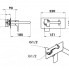 Waschtischarmatur INFINITY, Hebel, Unterputz | goldene Glanz