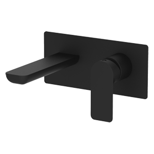 Waschtischarmatur Unterputz | hebel | schwarz matt | INFINITY