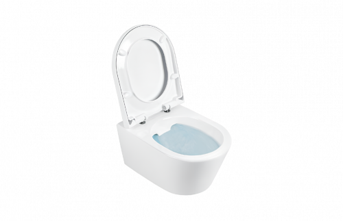 WC-hängend URB.Y 350 x 483 x 330 | Rimless | 48 | Weiß