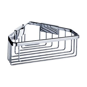 Draht-Eckablage Kibo 225 x 225 x 85 mm | Chrom