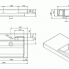 Aufsatzwaschtisch oder hängend Linha 90 rechts