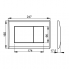 Betätigungsplatte von WC-Modul Alca M270 - weiß