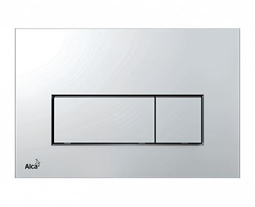 Betätigungsplatte von WC-Modul Alca M571 - Chrom, glänzend