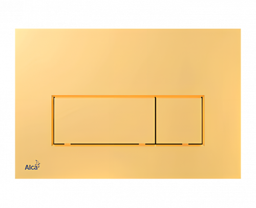 Betätigungsplatte von WC-Modul Alca M575 - Gold