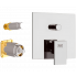 Unterputzmodul Q-DESIGN | Zwei-Wege-Hebeloberteil | Quadrat | schwarz matt