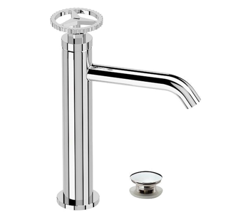 Waschtischarmatur Chrono | L | Hebel niedrig | gebürstetes Kupfer