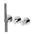 Wannen-/Brausebatterie Chrono | O | Dreiweg | Hebel | gebürstetes Kupfer