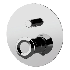 Unterputzmodul Element | O | Hebel, zweiweg | gebürstetem Nickel Glanz