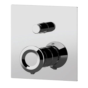 Unterputzmodul Zwei-weg | hebel | Chrom Glanz | ELEMENT