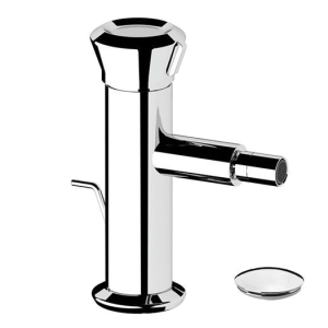 Bidetarmatur Element | Hebel, stehend | gebürstetes Kupfer