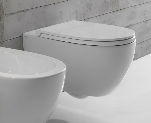 WC-hängend WC 4ALL | 480 x 370 x 335 | Weiß Glanz | Rimless