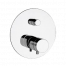 Unterputzmodul MINIMAL THERMO | Zweiweg | gebürstetem Nickel Glanz