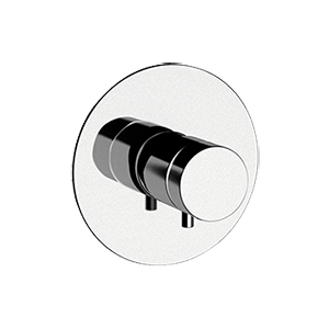 Unterputzmodul MINIMAL THERMO | Einweg | gebürstetem Nickel Glanz