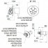 Unterputzmodul MINIMAL THERMO Hebel, 4-weg, thermostatisch | weiß matt