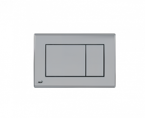 Betätigungsplatte von WC-Modul Alca M271 - Chrom, glänzend