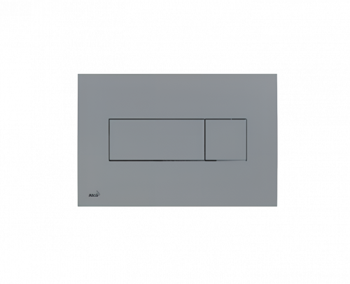 Betätigungsplatte von WC-Modul Alca M372 - Chrom - matt