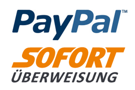 PayPal und SOFOTR Überweisung logos