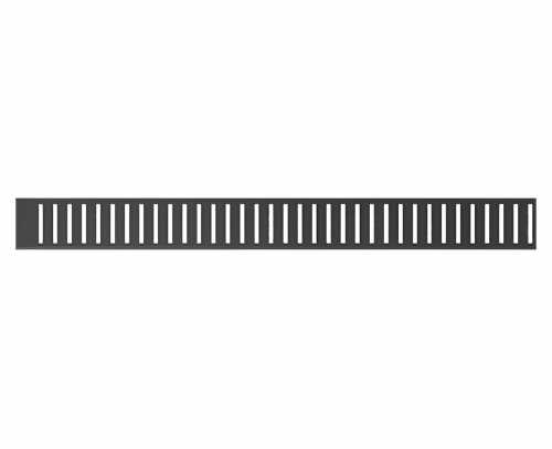 Rost für Duschrinne | 1050 | Schwarz-Matt