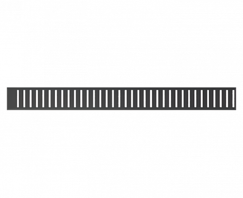 Rost für Duschrinne | 300 | Schwarz-Matt