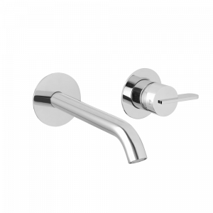 Externer Teil | Waschtischarmatur SWING | 200 | versteckt | gebürstetes Nickel matt