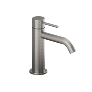 Standwaschtischarmatur | hebel | niedrig | Edelstahl geschliffen | TREK