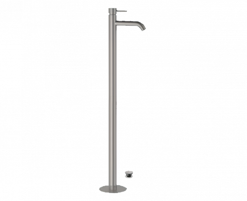 Waschtischarmatur X STYLE INOX | Hebel | solitär | Edelstahl