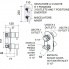 Unterputzmodul X STYLE | Hebel 3-7 | gebürstetem Nickel Glanz